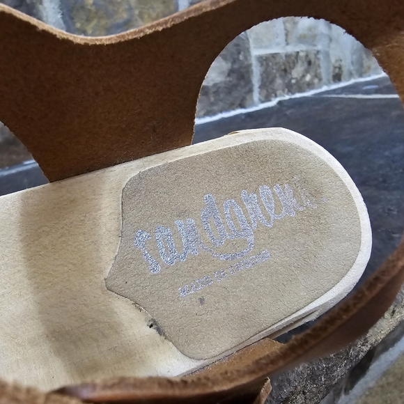 Sandgrens Madrid Handmade Woven Clogs Sandals - Picture 7 of 9